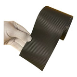 Adesivo Fibra Carbono 3d Envelopamento Automotivo 10cm X 3m