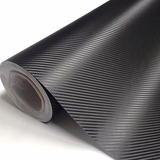 Adesivo Fibra De Carbono 1mx 70cm Envelopamento Moldável