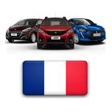 Adesivo França Bandeira Orig Peugeot Todos