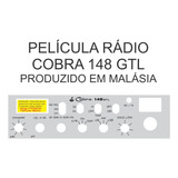Adesivo Frente Radio Px Cobra 148