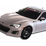 Adesivo Fueltech Para brisa Carro Tuning Prata tipo Inox 