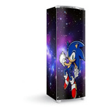 Adesivo Geladeira Freezer Envelope Game Sonic