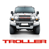 Adesivo Grade Troller 2015 2021 Frontal Vermelho Refletivo