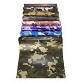 Adesivo Grande Camuflado Tuning Carro Moto Bike 10m X 50cm