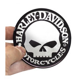 Adesivo Harley Davidson Resinado 8 Cm   Diversos Modelos