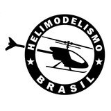 Adesivo Helimodelismo Brasil 20x16cm