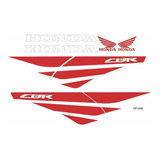 Adesivo Honda Cbr 600 Rr Lateral 2012 Vermelho