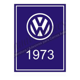 Adesivo Interno Vw 1973 Fusca Brasilia Variant Kombi