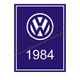 Adesivo Interno Vw 1984 Fusca Kombi Brasilia Variant