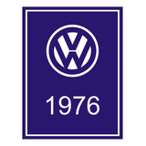Adesivo Interno Vw Ano 1976 Volkswagen Carro Antigo Fusca