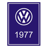 Adesivo Interno Vw Ano 1977 Fusca Kombi Brasilia Variant