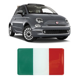 Adesivo Italia Bandeira Orig Fiat 500