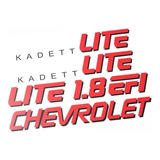 Adesivo Kit Jogo Chevrolet Kadett Lite 1 8 Efi Kdtlt1