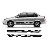 Adesivo Lateral Classic Cg1 Faixa Corsa Gm Acessorio Lpc
