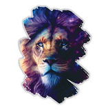 Adesivo Leão De Judah 15x21cm Evangélico Vinil Carro 01 Uni