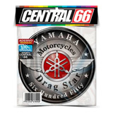 Adesivo Logo Yamaha Drag Star 10cm Filtro De Ar Resinado
