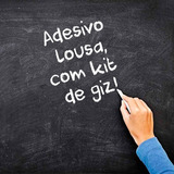 Adesivo Lousa Quadro Negro 2mt X50