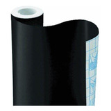 Adesivo Lousa Quadro Negro Preto Fosco 2x1 M 4 Giz