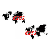 Adesivo Mapa Mundi Para O Tanque Da F 800 Gs Adventure Bmw