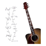 Adesivo Marcador De Escala Floral Steve Vai Ibanez Guitarra