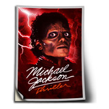 Adesivo Michael Jackson Billie Jean Auto Colante A0 C