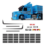 Adesivo Miniatura 1 32 Faixa Scania 113 Preto Colecionismo