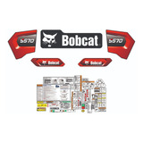 Adesivo Minicarregadeira Bob Cat Bobcat S570