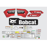 Adesivo Minicarregadeira Bob Cat Bobcat S570 Ano 2020