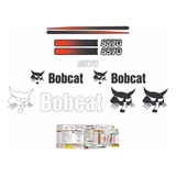 Adesivo Minicarregadeira Bob Cat Bobcat S570