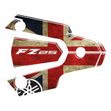 Adesivo Moto Fazer 250 Escapamento Protetor 3 D Material 3 M Cor Multicores Adesivo Resinado