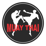 Adesivo Muay Thai 8x8cm Uv E Resistente À Água