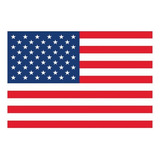 Adesivo Não Resinado Bandeira Estados Unidos