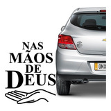 Adesivo Nas Mãos De Deus Decorativo Para Carro Notebook
