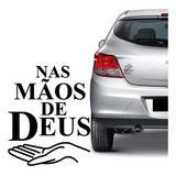 Adesivo Nas Mãos De Deus Decorativo Para Carro Notebook