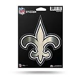 Adesivo NFL New Orleans Saints Metálico Cortado