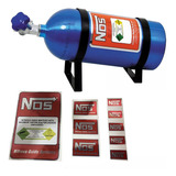 Adesivo Nos Para Kit Nitro Nitrous Oxide System Metalizado