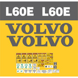 Adesivo Pá Carregadeira Volvo L60e Completo