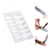 Adesivo Pads Silicone Reutilizável Francesa Reversa Molde F1