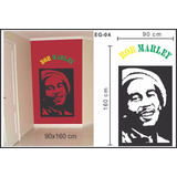 Adesivo Papel Parede Sala Quarto Bob Marley Reggae Jamaica 4