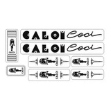 Adesivo Para Bicicleta Caloi Ceci Cartela Colecionador