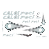 Adesivo Para Bicicleta Caloi Poti Branco Frete Grátis