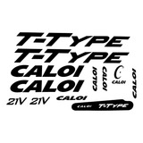 Adesivo Para Bicicleta Caloi T type 21 V