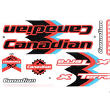 Adesivo Para Bicicleta Canadian X Terra Variados