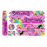 Adesivo Para Bicicleta Infantil Princesas Aro 12 14 16 20