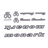 Adesivo Para Bicicleta Monark Barra Circular