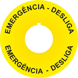 Adesivo Para Botões Emergência 22mm Nr10