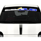 Adesivo Para Brisa Estilo Dub Carro Rebaixado Som Automotivo