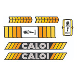 Adesivo Para Caloi Berlinetinha Aro 14 1979 Laranja