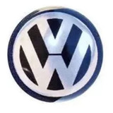 Adesivo Para Calota Volkswagen Preto Pacote 24 Unidades
