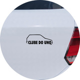 Adesivo Para Carro Clube Do Uno